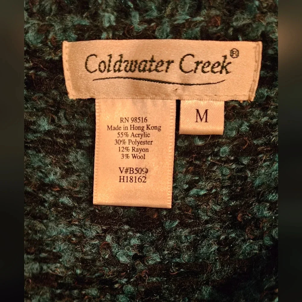 Coldwater Creek Houndstooth Cardigan / Jacket